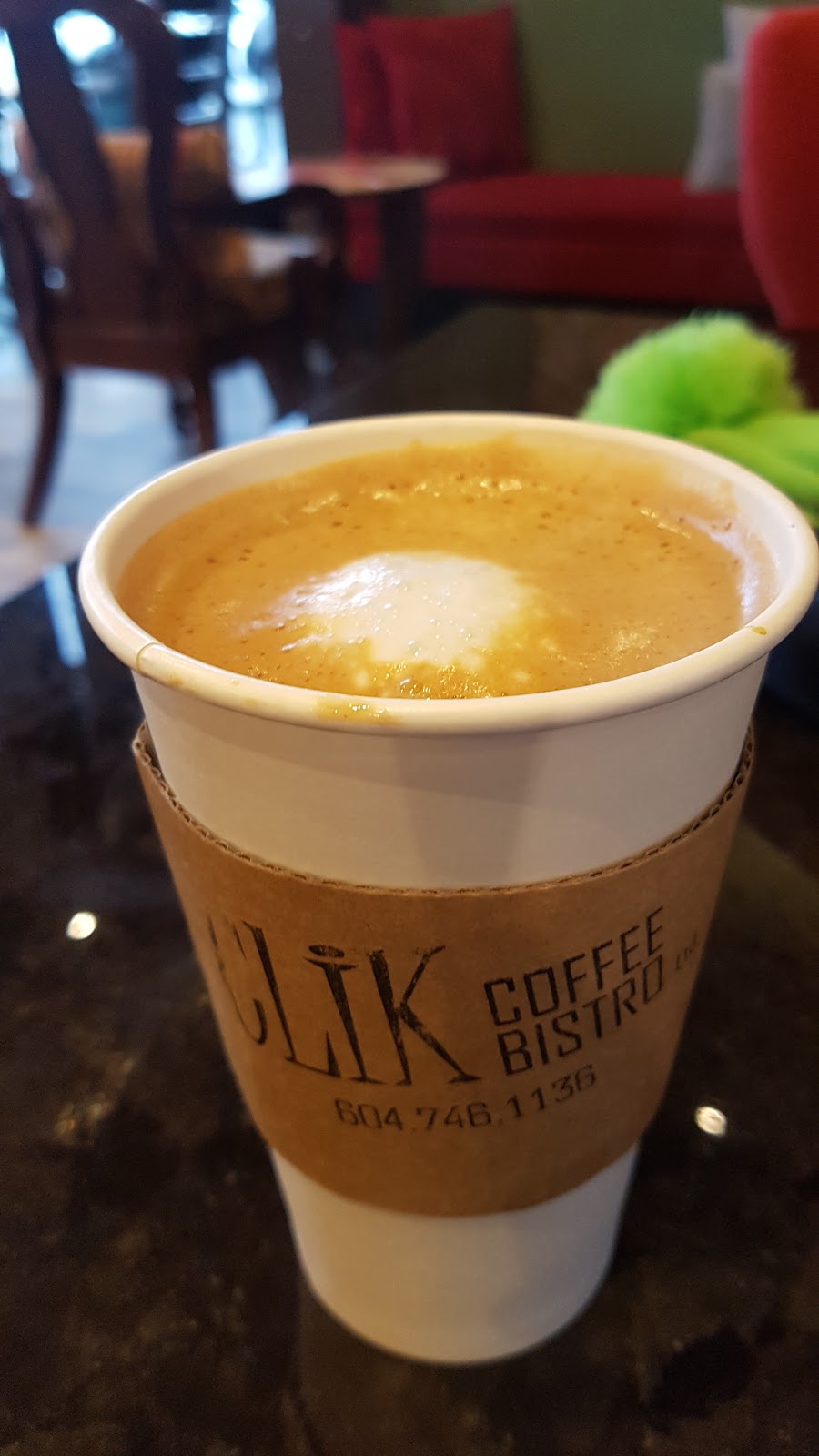 Clik Coffee Bistro | 1910 N Parallel Rd #100, Abbotsford, BC V3G 2C6, Canada | Phone: (604) 746-1136