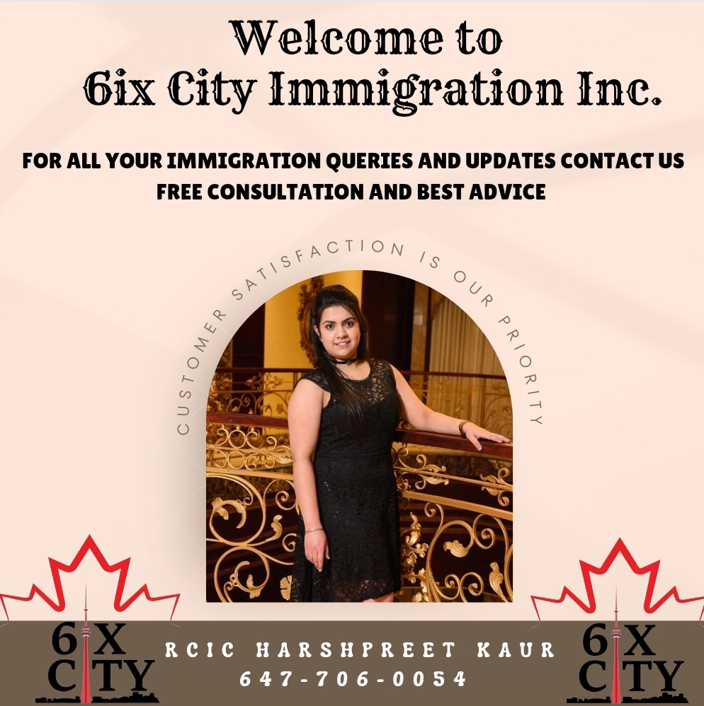 6ix City Immigration Inc. | 22 Wishing Well Cres, Caledon, ON L7C 3R2, Canada | Phone: (647) 706-0054