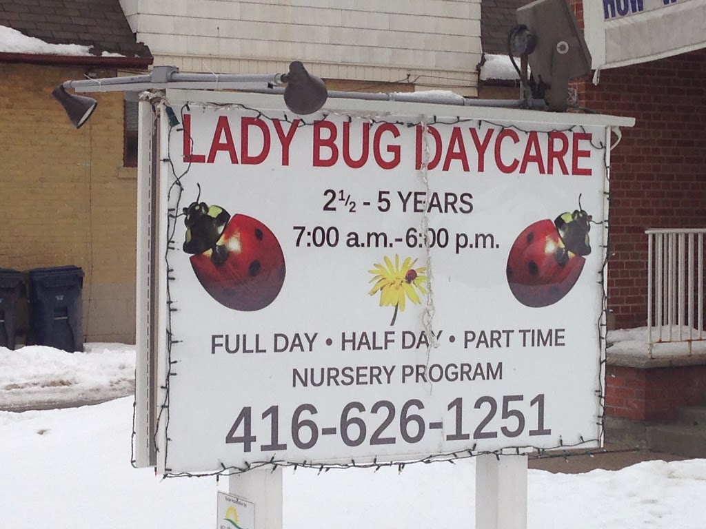 Lady Bug Daycare | 400 Burnhamthorpe Rd, Etobicoke, ON M9B 2A8, Canada | Phone: (416) 626-1251