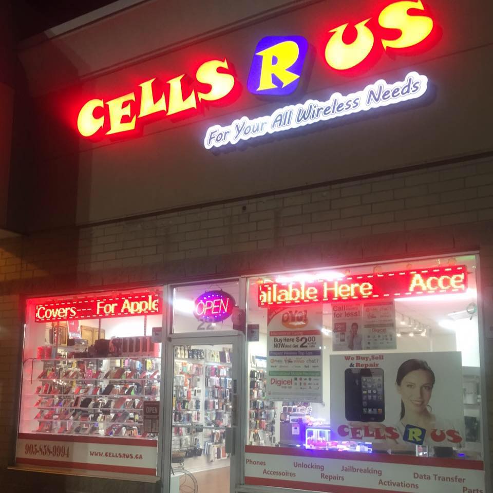 Cells R Us Electronics | 6085 Creditview Rd, Mississauga, ON L5V 0B1, Canada | Phone: (905) 858-9994