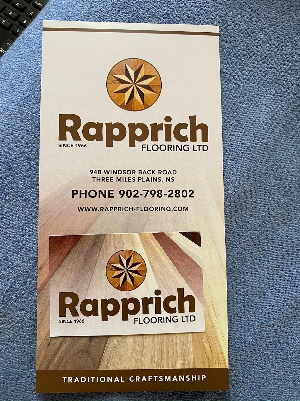 Rapprich Flooring Ltd. | 948 Windsor Back Rd, Windsor, NS B0N 2T0, Canada | Phone: (902) 790-9144