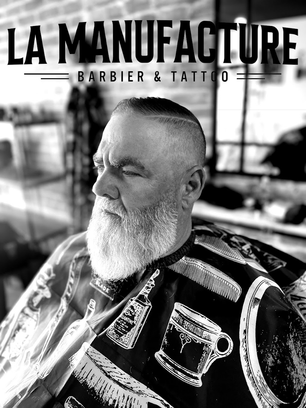 La Manufacture Barbier & Tattoo | 3630 Chem. Gauthier local 106, Terrebonne, QC J7M 1R7, Canada | Phone: (450) 478-0286