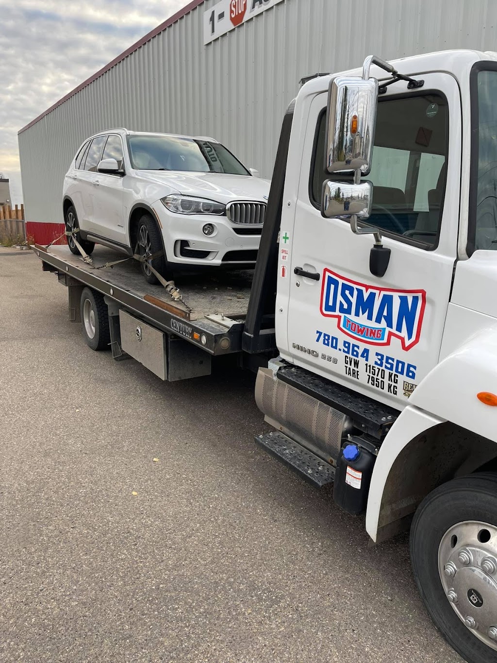 Osman Towing | 21350 107 Ave NW, Edmonton, AB T5S 1X2, Canada | Phone: (780) 964-3506