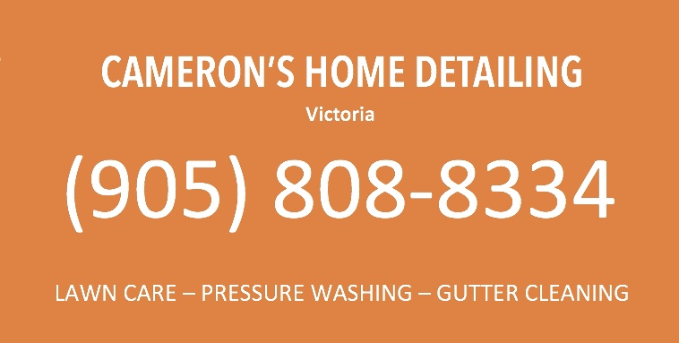 Camerons Home Detailing | 4094 Quadra St, Victoria, BC V8X 3L8, Canada | Phone: (905) 808-8334