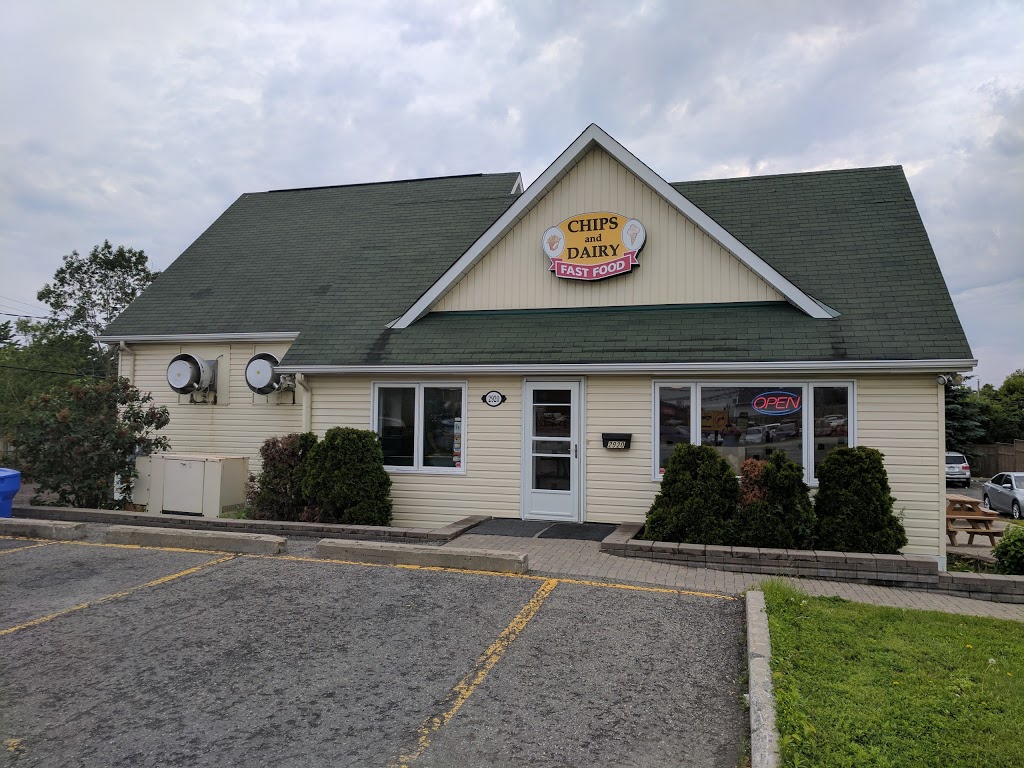 Chips & Dairy Fast Food | 2920 Bank St, Gloucester, ON K1T 1N6, Canada | Phone: (613) 739-9889