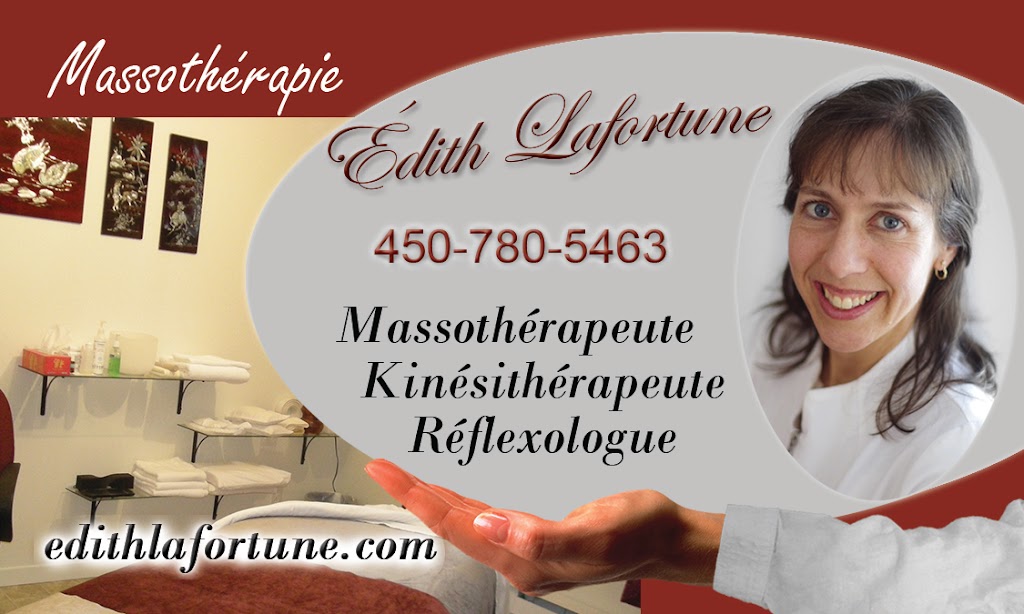 Édith Lafortune Massothérapeute & Kinésithérapeute | 918 Côte Saint-Jean, Saint-Roch-de-Richelieu, QC J0L 2M0, Canada | Phone: (450) 780-5463