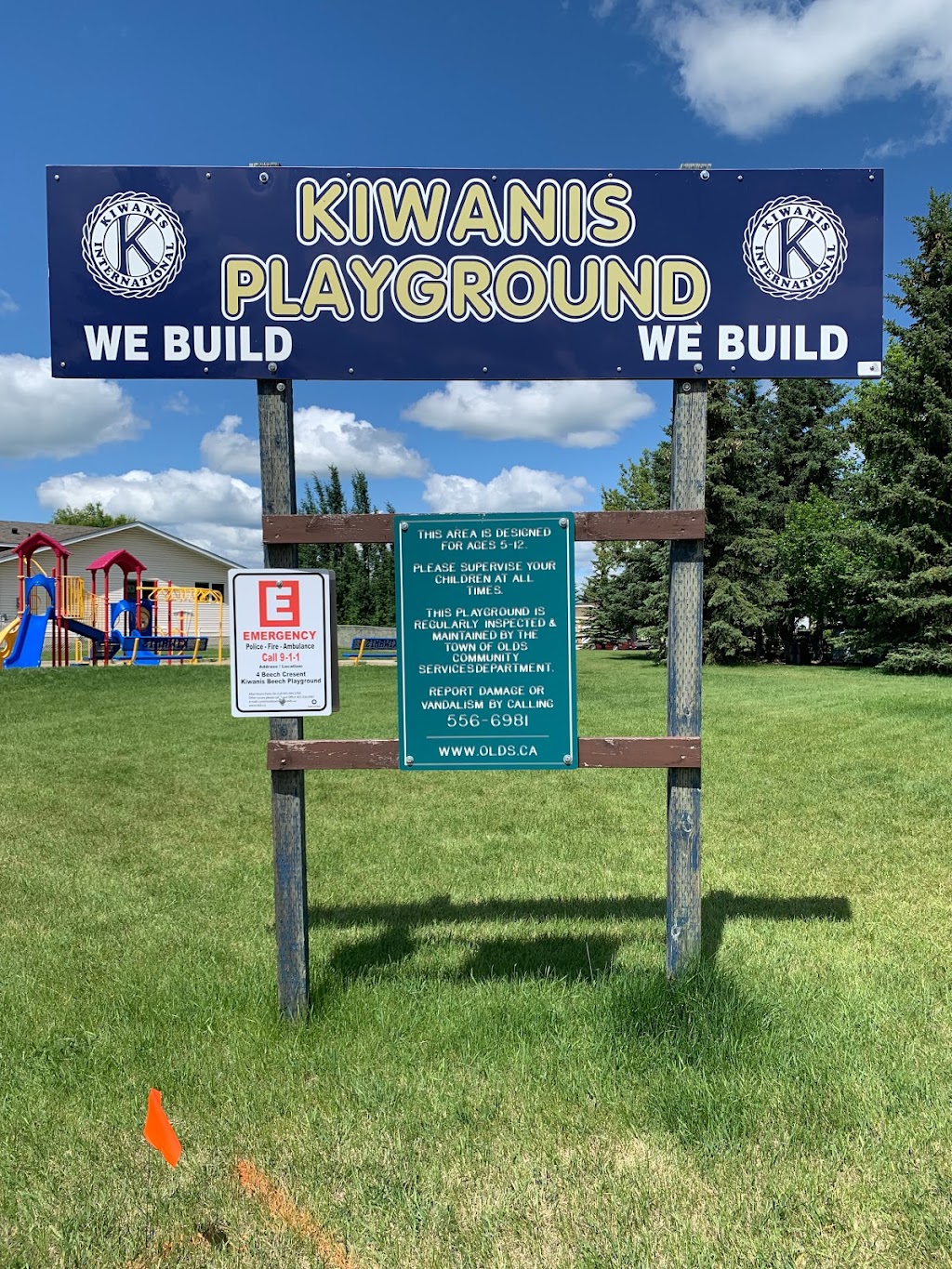 Kiwanis Beech Playground | 4 Beech Crescent, Olds, AB T4H 1M1, Canada | Phone: (403) 556-6981