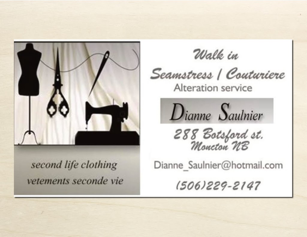 Walk in Seamstress/ Couturiere | 288 Botsford St, Moncton, NB E1C 4X7, Canada | Phone: (506) 229-2147