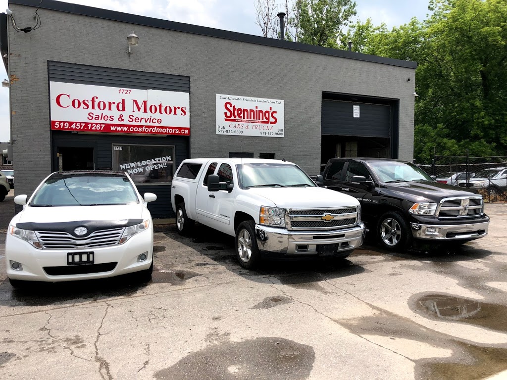 Stenning Motors | 1727 Trafalgar St, London, ON N5W 1X4, Canada | Phone: (519) 933-6803