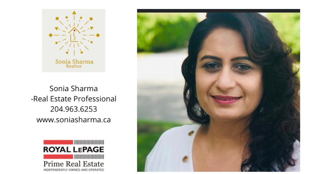 Realtor - Sonia Sharma | 139 Bessboro St, Winnipeg, MB R3Y 1G1, Canada | Phone: (204) 963-6253