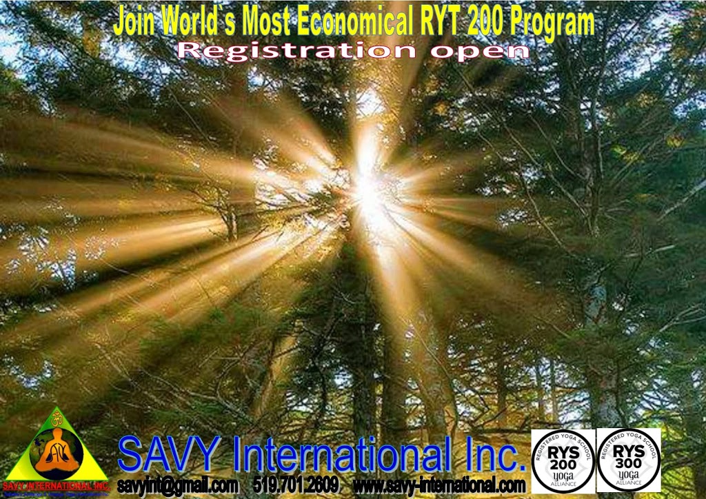 SAVY Yoga Studio/ SAVY International lnc. | 163 Concord Rd, London, ON N6G 3H9, Canada | Phone: (519) 701-2609