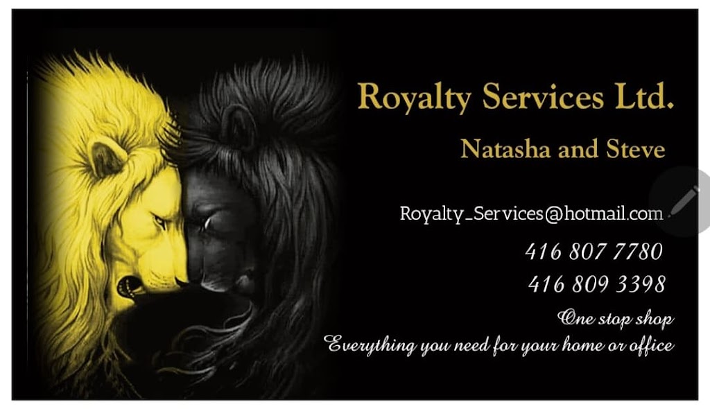 Royalty Services LTD | 18 Elrose Rd, Brampton, ON L6T 2C2, Canada | Phone: (416) 809-3398