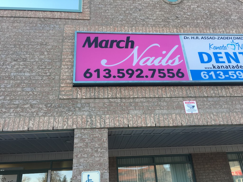 MARCH NAILS | 700 March Rd C, Kanata, ON K2K 2V9, Canada | Phone: (613) 592-7556