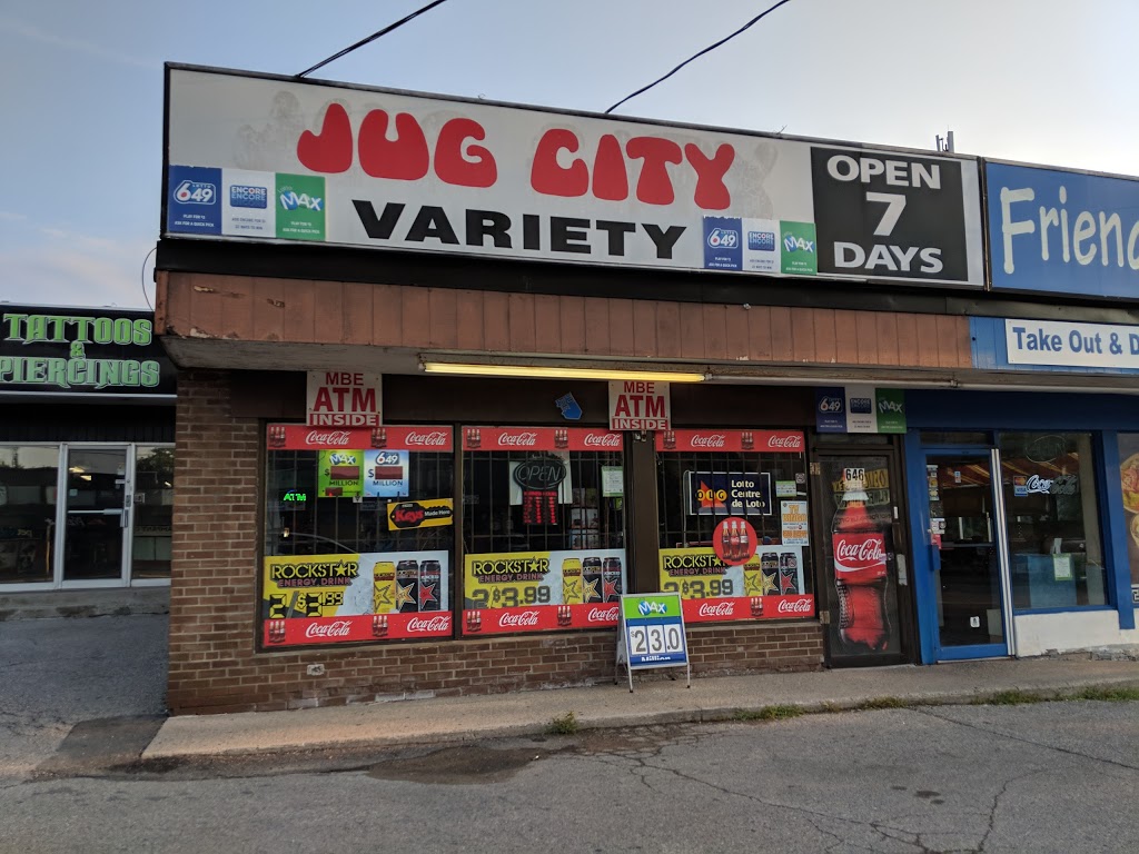 JUG CITY | 646 King St E, Oshawa, ON L1H 1G5, Canada | Phone: (905) 240-1235