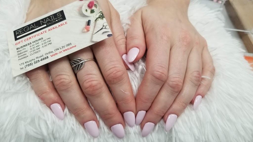 Regal Nails, Salon & Spa | 175 Murphy Rd, Orillia, ON L3V 0B5, Canada | Phone: (705) 325-6668