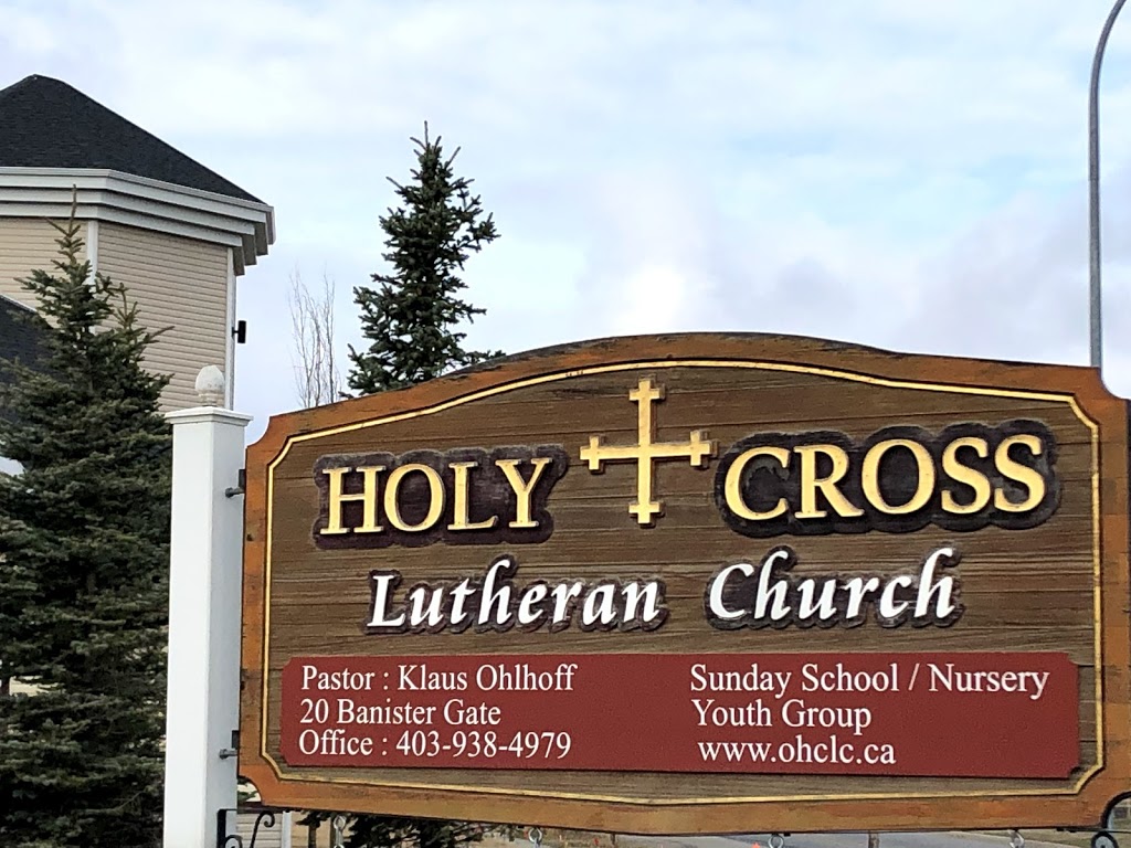 Holy Cross Lutheran Church | 20 Banister Gate, Okotoks, AB T1S 1P3, Canada | Phone: (403) 938-4979