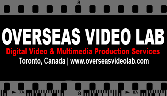 Overseas Video Lab | 1359 Wilson Avenue Ground floor, 1359 Wilson Ave, North York, ON M3M 1H7, Canada | Phone: (416) 244-1822