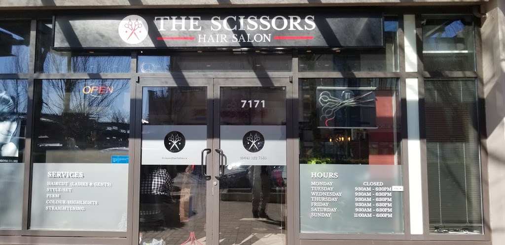 The Scissors | 7171 Arcola Way, Burnaby, BC V5E 0A6, Canada | Phone: (604) 522-7535