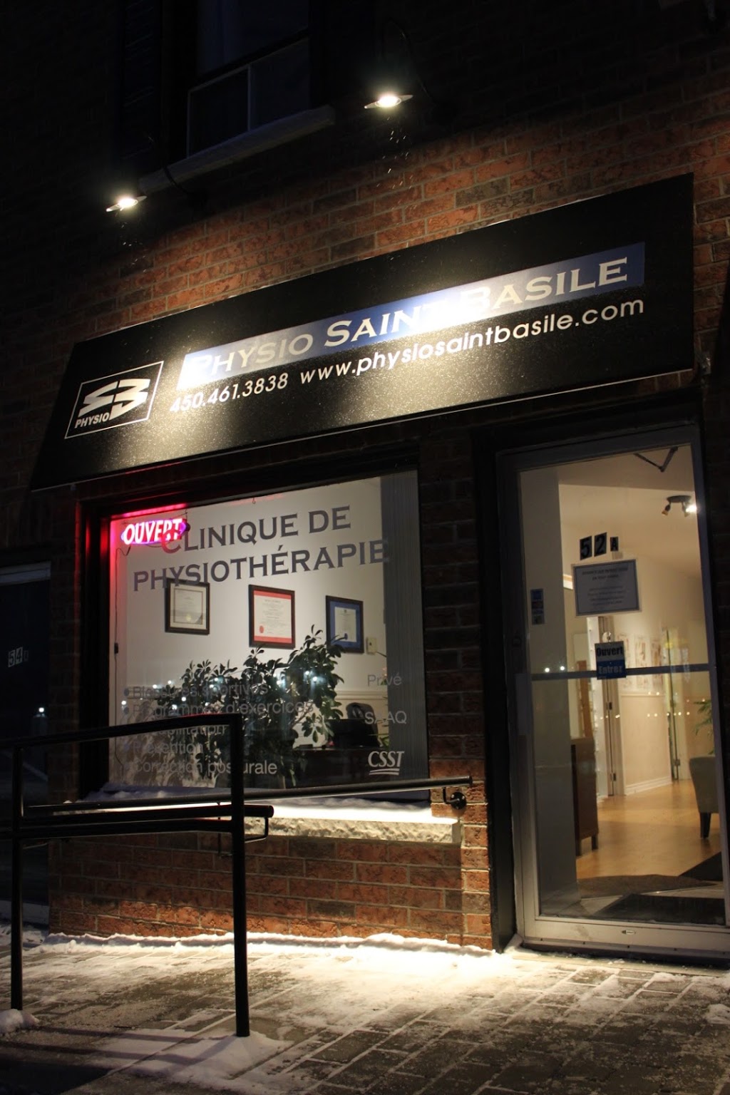 Clinique de physiothérapie Physio Saint-Basile | 52A Montée Robert, Saint-Basile-le-Grand, QC J3N 1L7, Canada | Phone: (450) 461-3838