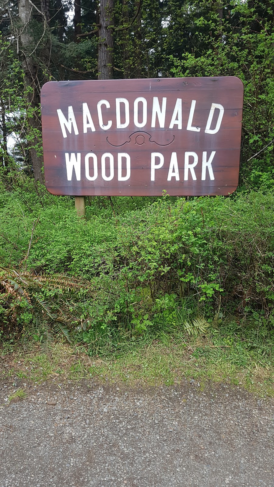 MacDonald Wood Park | 128 Croteau Rd, Comox, BC V9M 2R8, Canada | Phone: (250) 339-2202