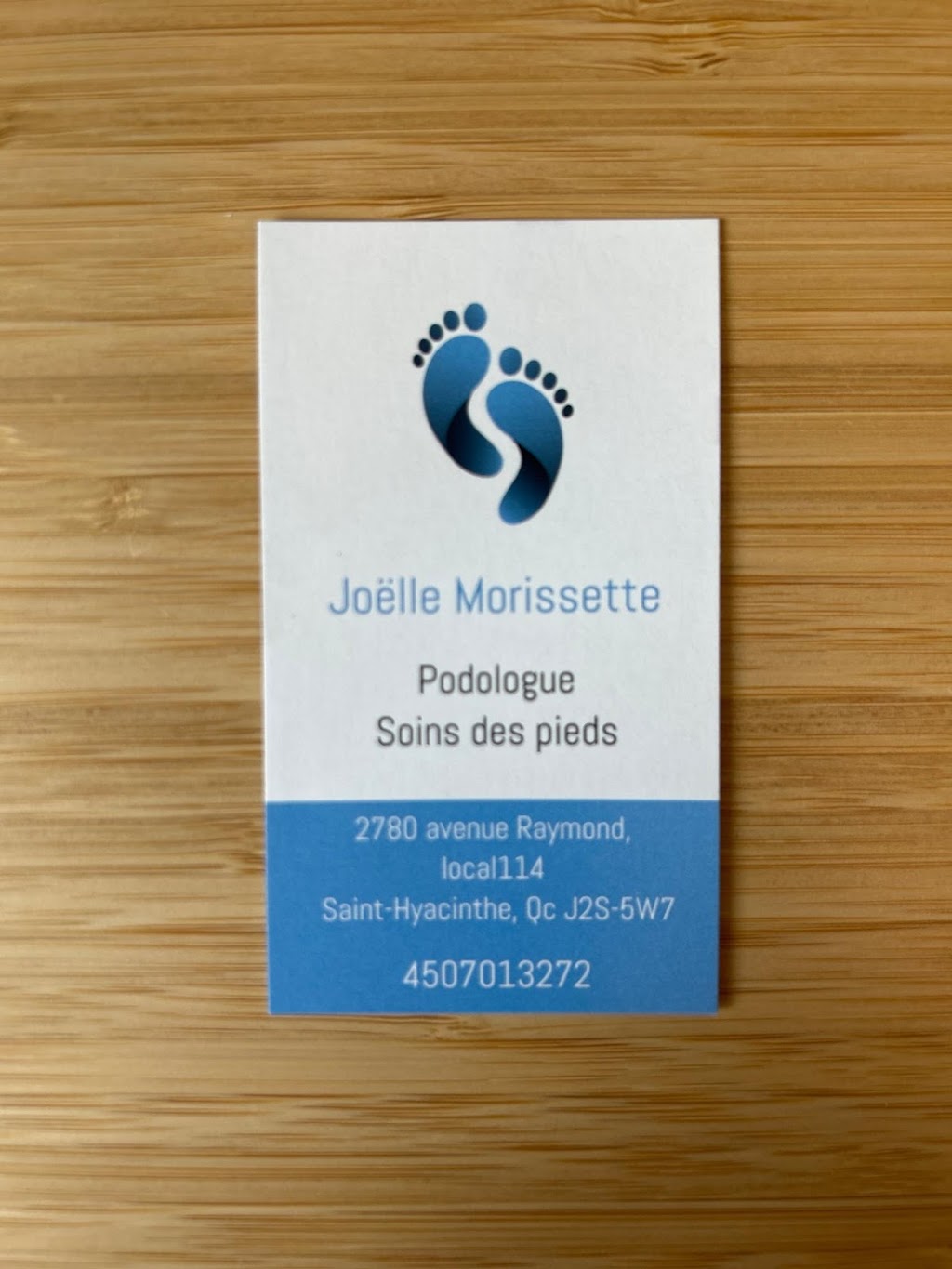 Joelle Morissette Hygiéniste En Soins Des Pieds | 2780 Av. Raymond, Saint-Hyacinthe, QC J2S 5W7, Canada | Phone: (450) 701-3272