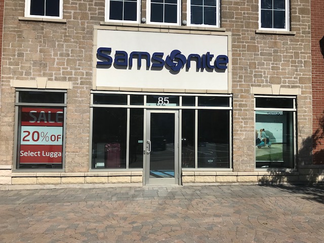 Samsonite Company Store | Dartmouth Crossing, 85 Hector Gate, Dartmouth, NS B3B 0B8, Canada | Phone: (902) 468-5274