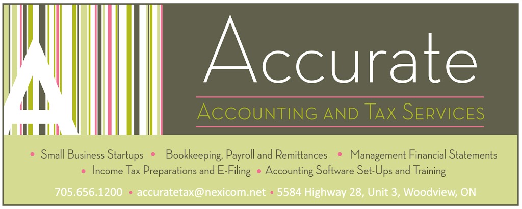 Accurate Accounting & Tax Services | 5584 ON-28 Unit 4, North Kawartha, ON K0L 3E0, Canada | Phone: (705) 656-1200