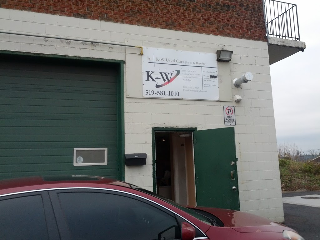 K-W Used Cars | 1601 Victoria St N c109, Kitchener, ON N2B 3E6, Canada | Phone: (519) 581-1010