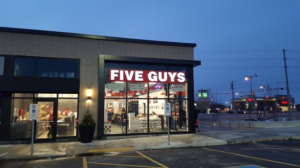 Five Guys | 20 Clair Rd W, Guelph, ON N1L 0A8, Canada | Phone: (519) 767-9090