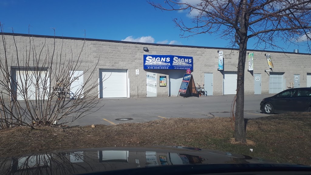 Signs In the Making | 225 Industrial Pkwy S #18, Aurora, ON L4G 3V5, Canada | Phone: (416) 406-0002