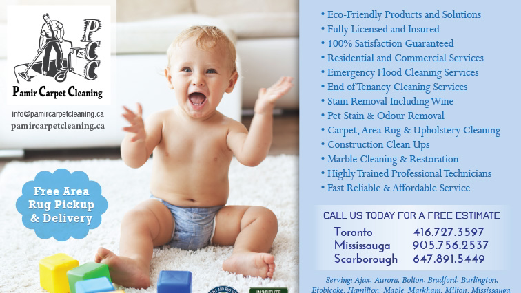 Pamir Carpet Cleaning | Tile and Grout | Residential & Commercial | Upholstery | Area Rag | Marble Restoration | Cleaning Services in Oakville | 3271 Donald Mackay St, Oakville, ON L6M 5K2, Canada | Phone: (416) 727-3597