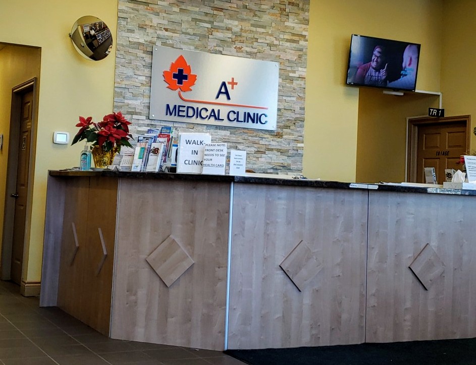 A+ Medical Centre & Walk In Clinic | 1079 Maple Ave, Milton, ON L9T 0A5, Canada | Phone: (905) 864-9008