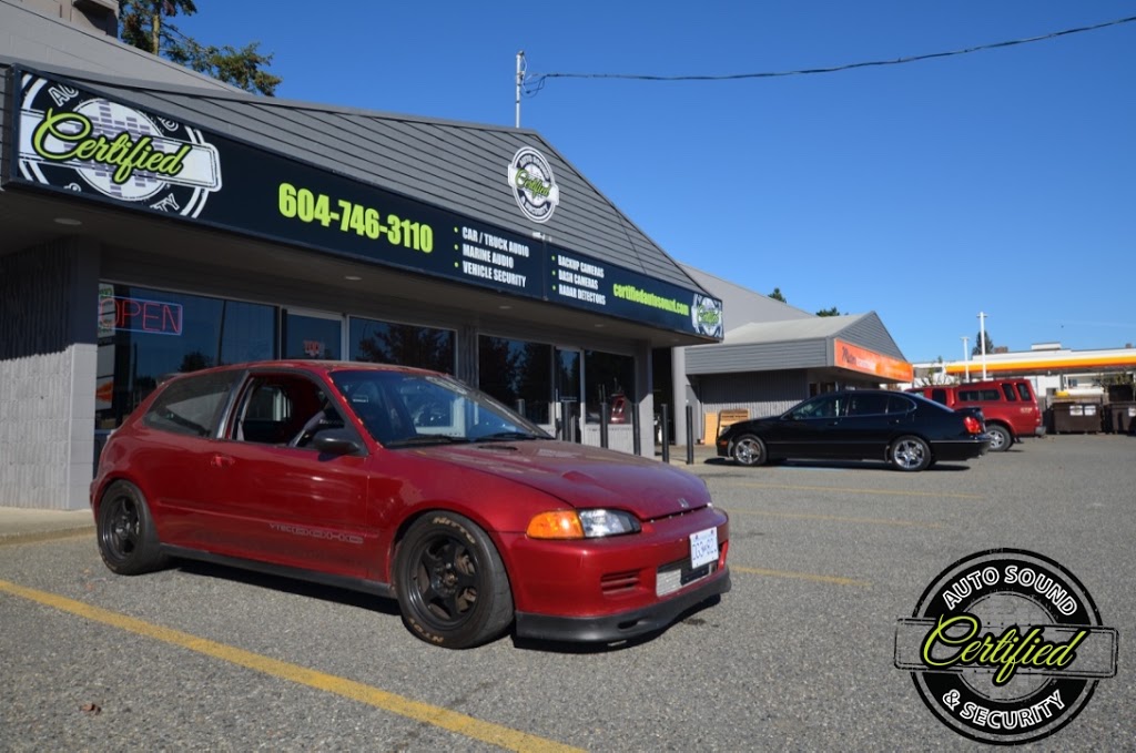 Certified Autosound | 2139 Clearbrook Rd #2, Abbotsford, BC V2T 4H6, Canada | Phone: (604) 746-3110