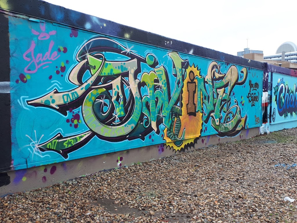 Boyle Legal Street Art Mural | Boyle LRT Bike Path, 95 96 St, Edmonton, AB T5H 2H6, Canada