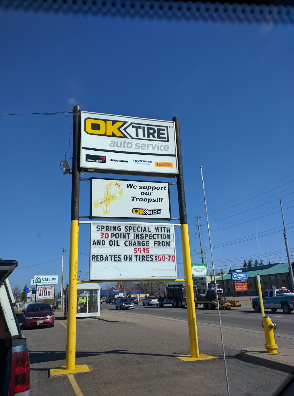 OK Tire | 857 Pembroke St E, Pembroke, ON K8A 3M3, Canada | Phone: (613) 735-4139