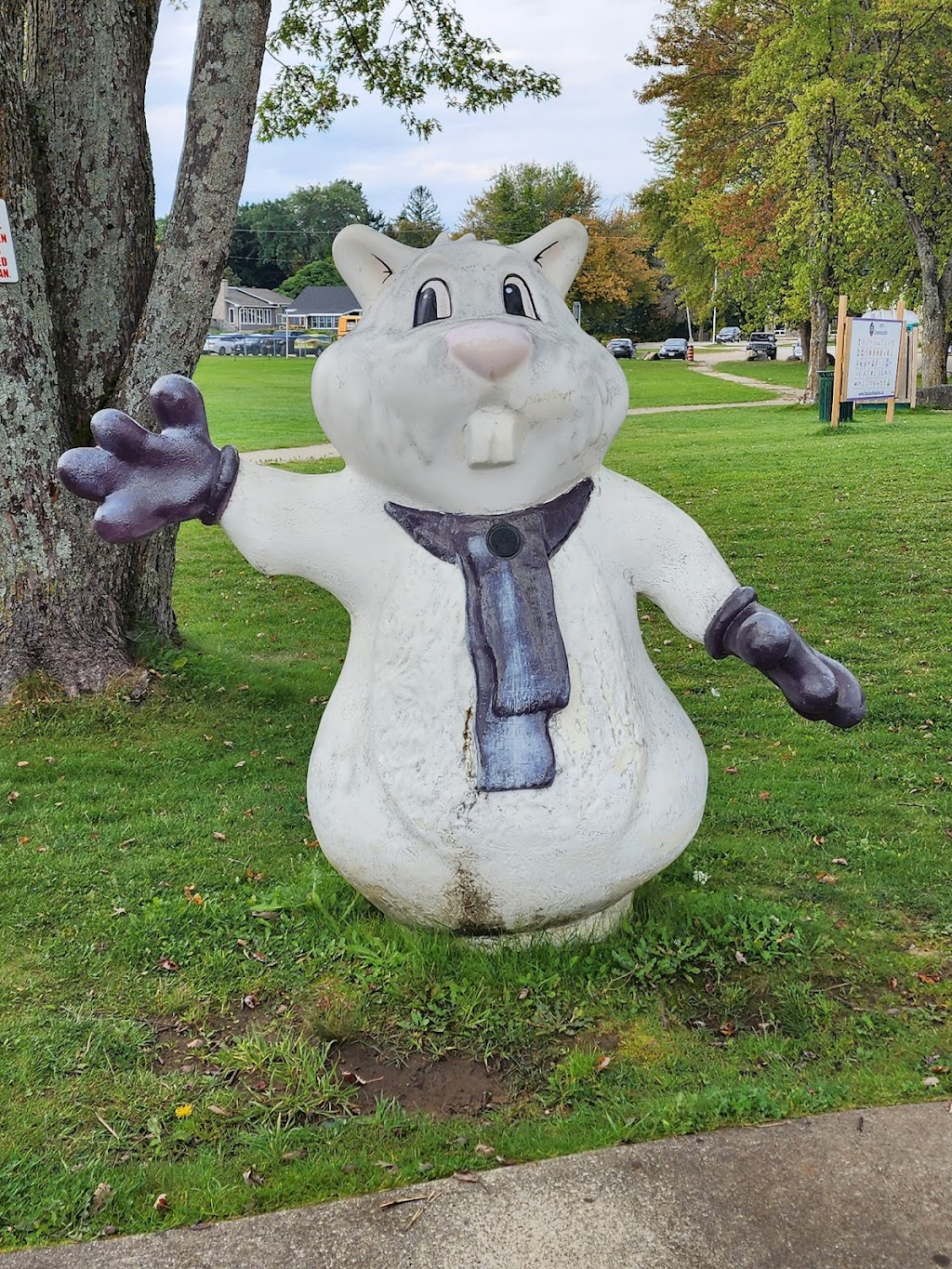 Wiarton Willie Statue | Unnamed Road, Wiarton, ON N0H 2T0, Canada | Phone: (519) 534-1400