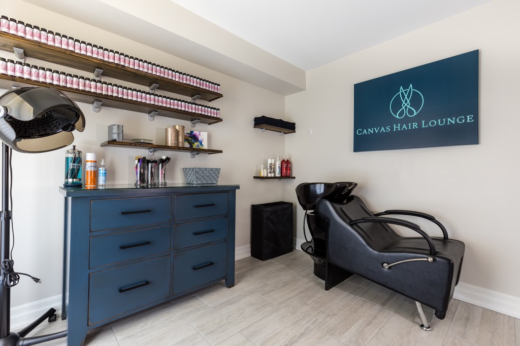 Canvas Hair Lounge | 49 Porter St, Stittsville, ON K2S 2L9, Canada | Phone: (613) 983-5669