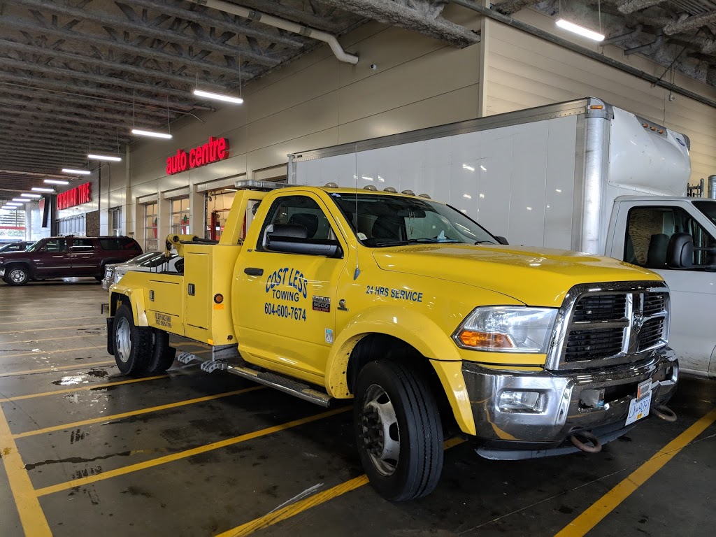 Cost Less Towing | 1237 E 64th Ave, Vancouver, BC V5X 2N8, Canada | Phone: (604) 600-7674