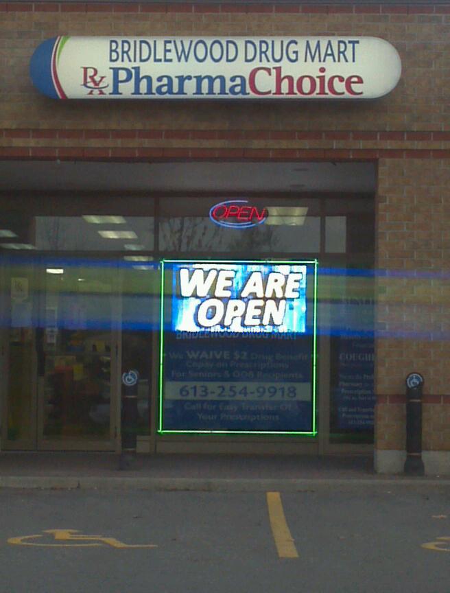 Bridlewood Drug Mart | 64 Stonehaven Dr, Kanata, ON K2M 2Y2, Canada | Phone: (613) 254-9918