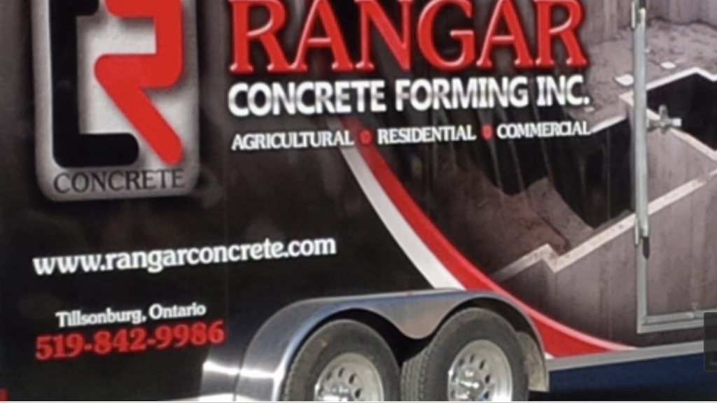 Rangar Concrete Forming | 696 Concession Rd 1 N #2, Tillsonburg, ON N4G 4G7, Canada | Phone: (519) 842-9986