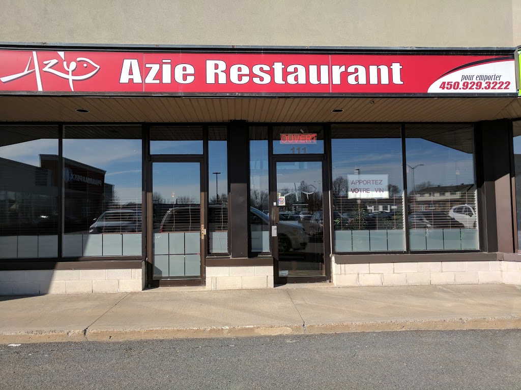 Azie restaurant | 2444 Boulevard René-Gaultier, Varennes, QC J3X 1X7, Canada | Phone: (450) 929-3222