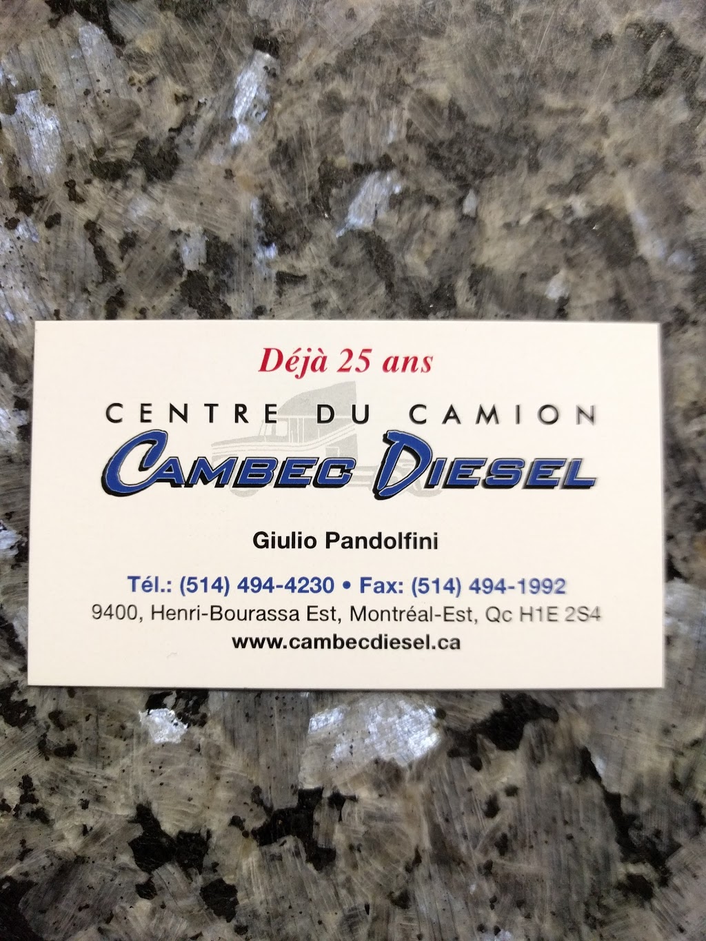 Centre de Camions Cambec Diesel Inc | 9400 Boul Henri-Bourassa E, Montréal-Est, QC H1E 2S4, Canada | Phone: (514) 494-4230