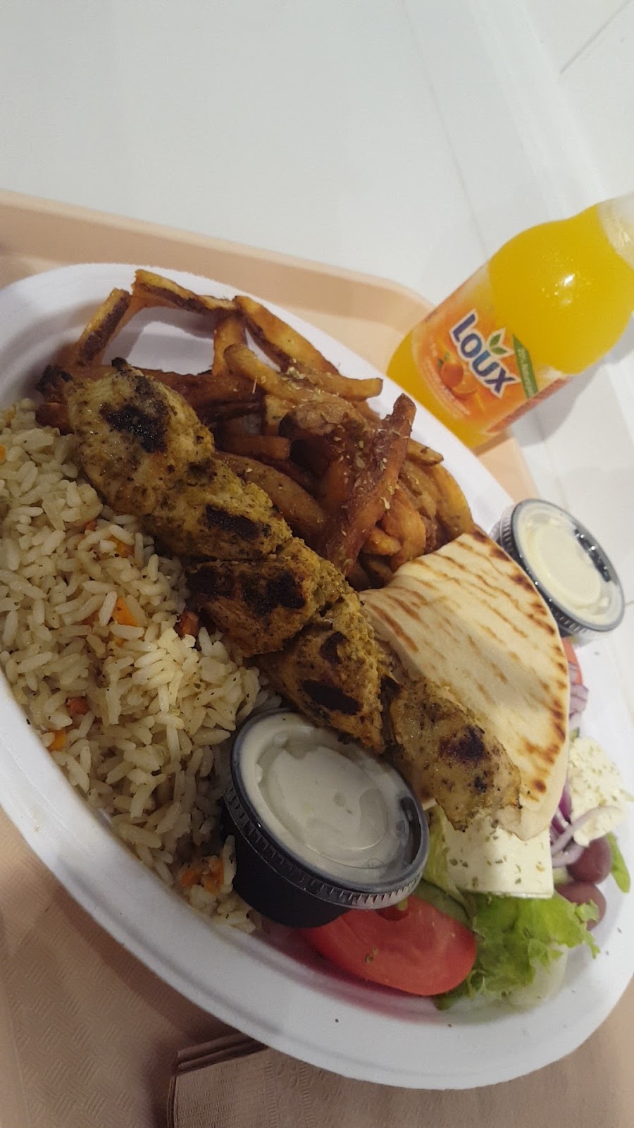 Souvlaki Bar Express - Gare Centrale | 895 Rue De La Gauchetière O, Montréal, QC H3B 2M9, Canada | Phone: (514) 903-0955