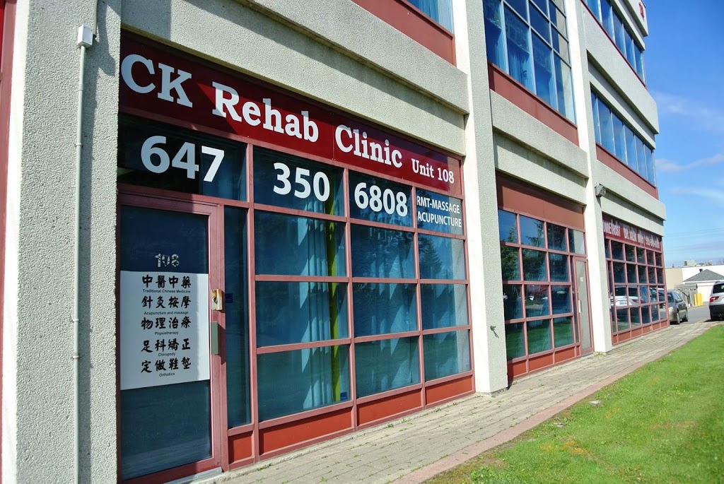 CK Rehab Clinic | 18 Crown Steel Dr Unit 108, Markham, ON L3R 9X8, Canada | Phone: (647) 350-6808