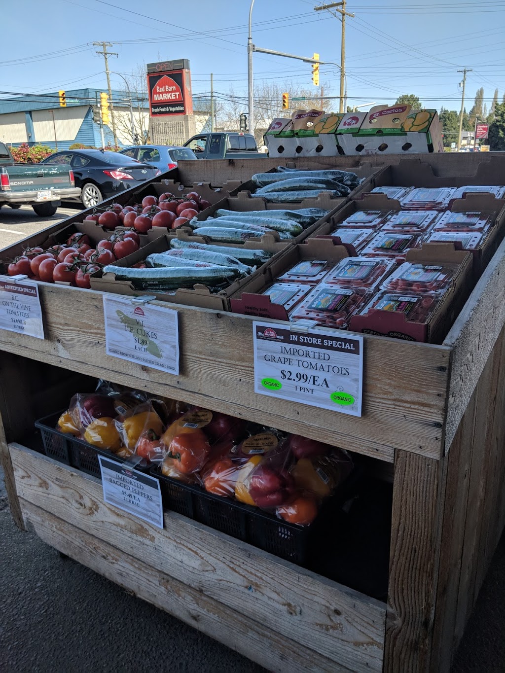 Red Barn Market | 751 Vanalman Ave, Victoria, BC V8Z 3B8, Canada | Phone: (250) 479-6817