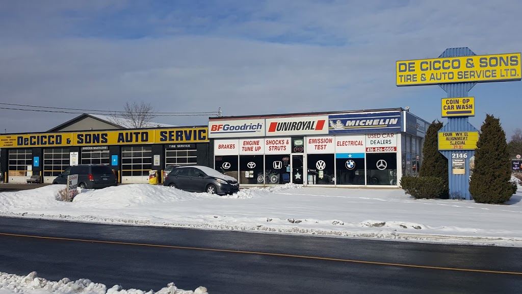 De Cicco & Sons Tire & Auto Service Ltd | 2146 Kipling Ave, Etobicoke, ON M9W 4K9, Canada | Phone: (416) 743-6491