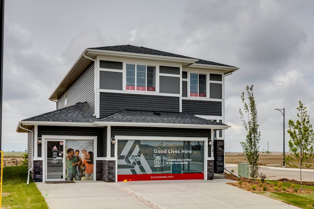 Trico Homes Chelsea Front Garage | 379 Chelsea Grv, Chestermere, AB T1X 2N3, Canada | Phone: (587) 231-6654