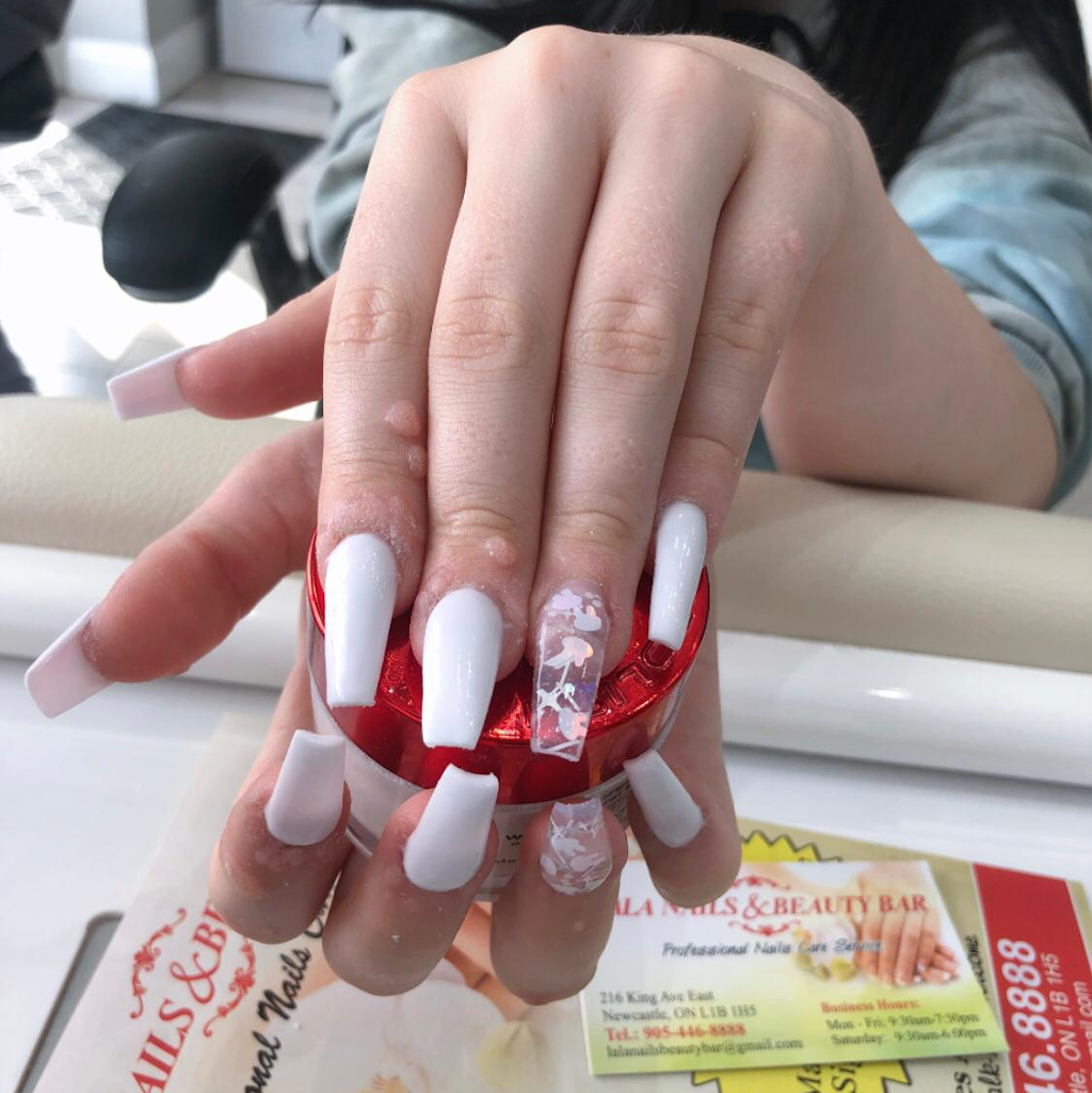 Lala Nails & Beauty Bar | 216 King Ave E, Newcastle, ON L1B 1H5, Canada | Phone: (905) 446-8888