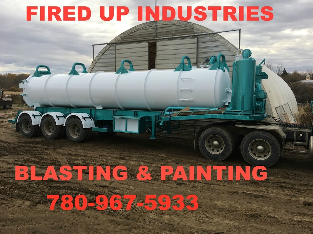 Fired Up Blasting and Painting | 4424 Industrial Ave, Onoway, AB T0E 1V0, Canada | Phone: (780) 967-5933