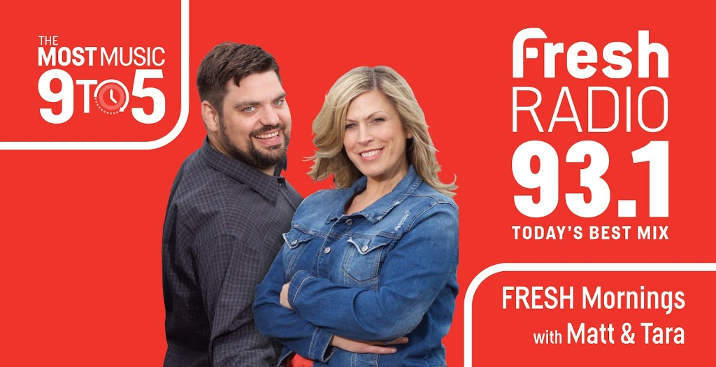 93.1 Fresh Radio | 1125 Bayfield St, Barrie, ON L4M 4Y6, Canada | Phone: (705) 737-3511